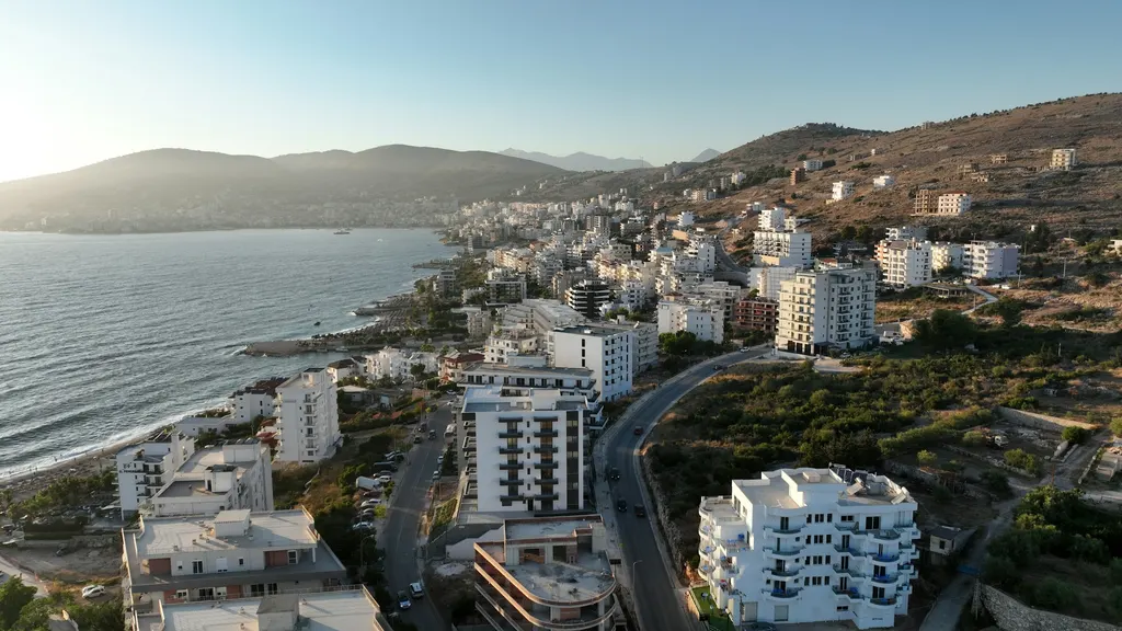 Sarandë by the sea