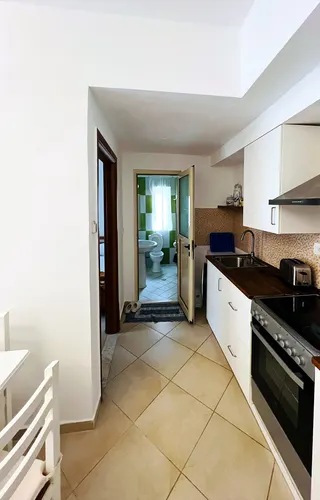Apartment hallway, Sarandë, Albania
