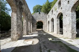 Butrint basilica, Butrint National Park, Albania