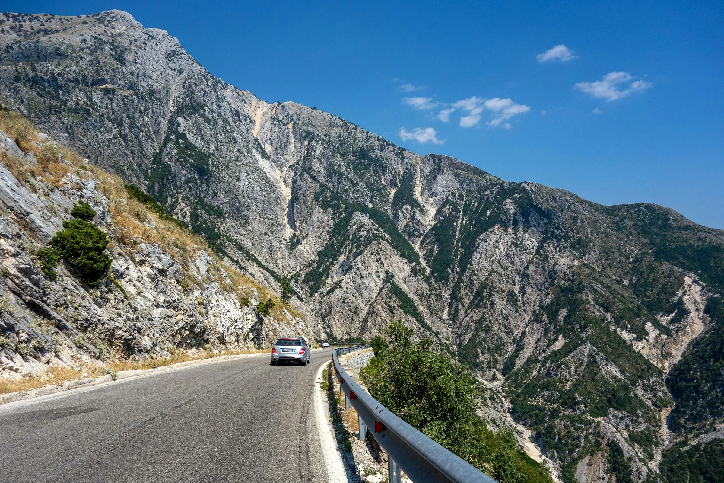 Car llogara pass, Llogara Pass, Albania