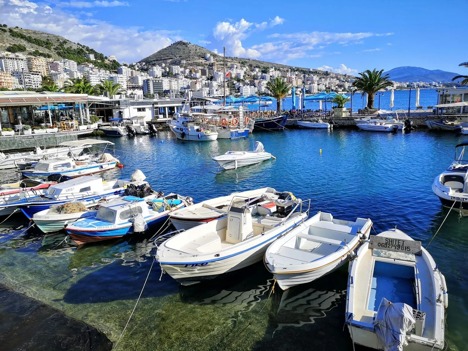 Saranda harbour, Saranda, Albania