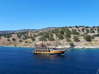 Boat trip, Saranda, Albania